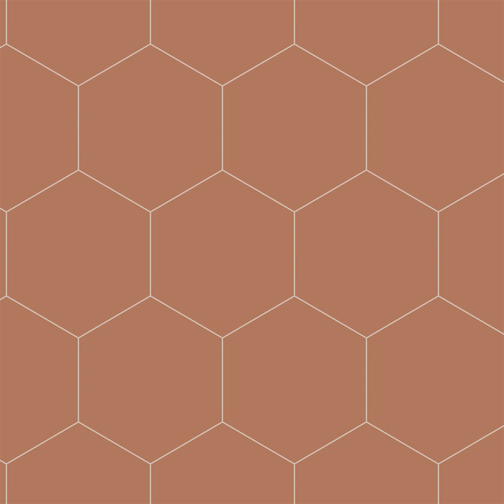 Geometrische Vliestapete, braun, 139376 Bloom, Esta Home