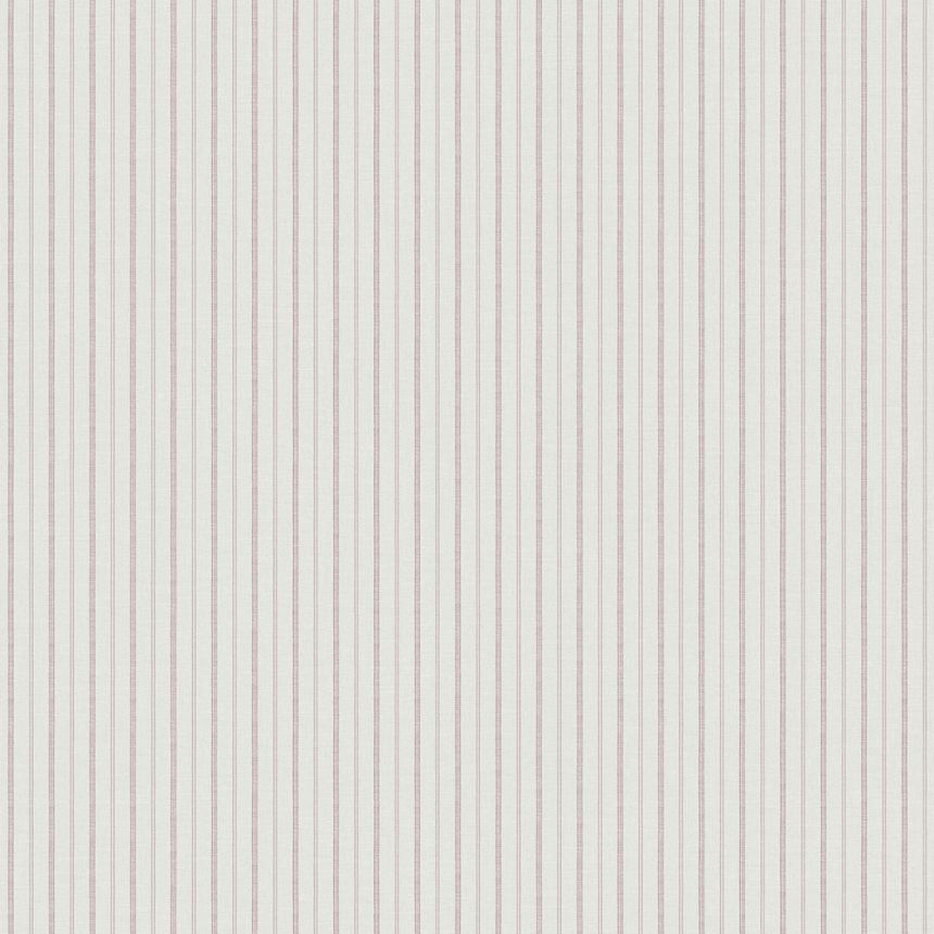 Vliestapete, rot-weiß, Streifen,  9818-4, Essential Stripes, ICH Wallcoverings