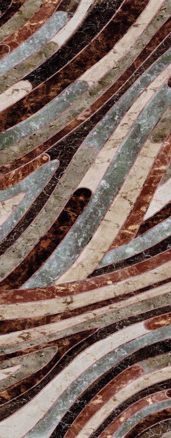 Geometrische Fototapete, grau-braun, DGROC2041-300, Rock, Masureel