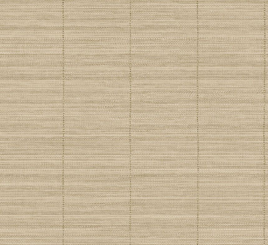 Vliestapete, beige, Stoffimitat, Streifen, JOY201, Joy, Masureel