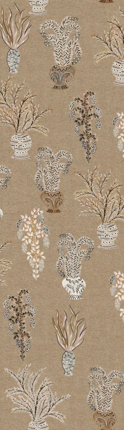 Vliestapete Wandbilder, braun-beige, Blumen, DGJOY1012-300, Joy, Masureel