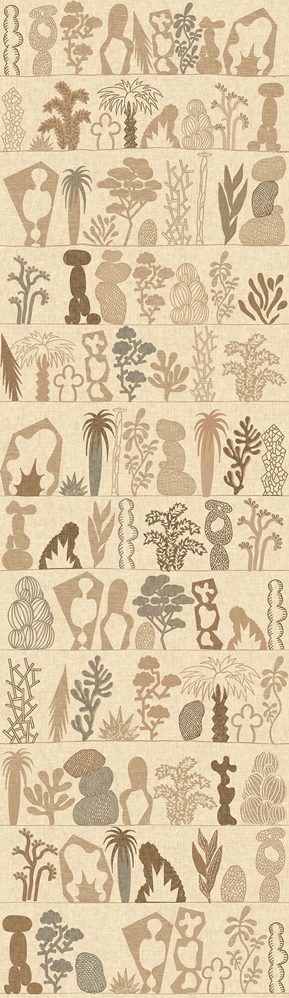 Vliestapete Wandbilder, beige, Pflanzen, DGJOY2011-300, Joy, Masureel