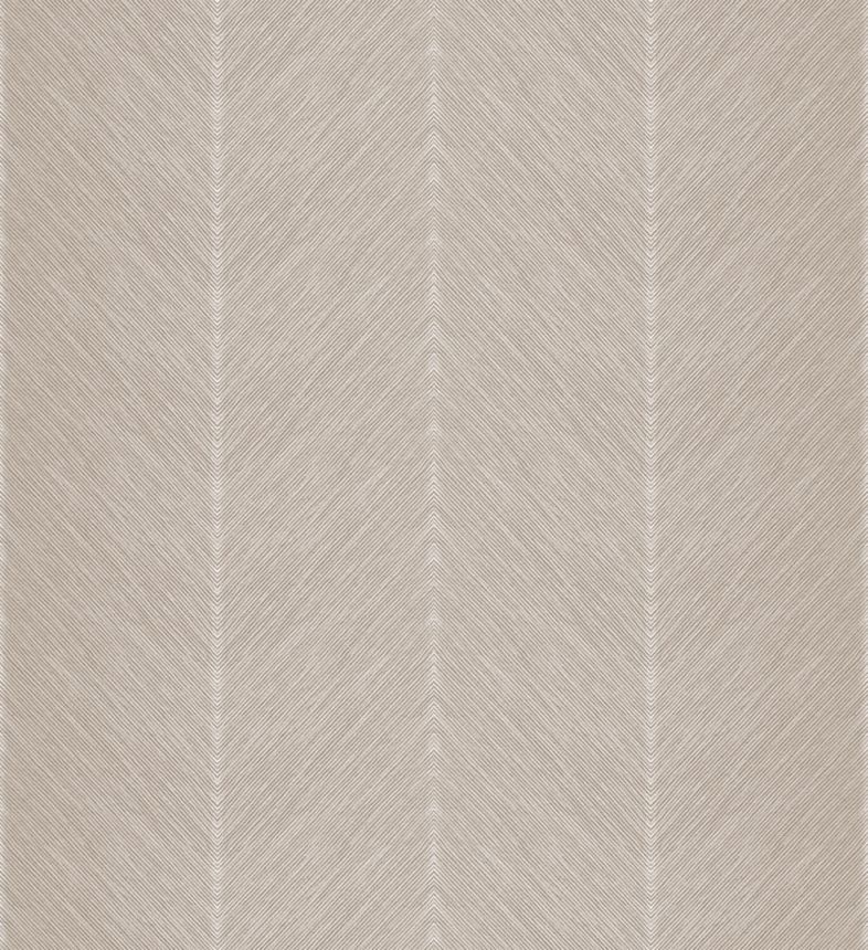 Beige Vliestapete, Zick-Zack-Muster, M1803-5, Mika,  ICH Wallcoverings