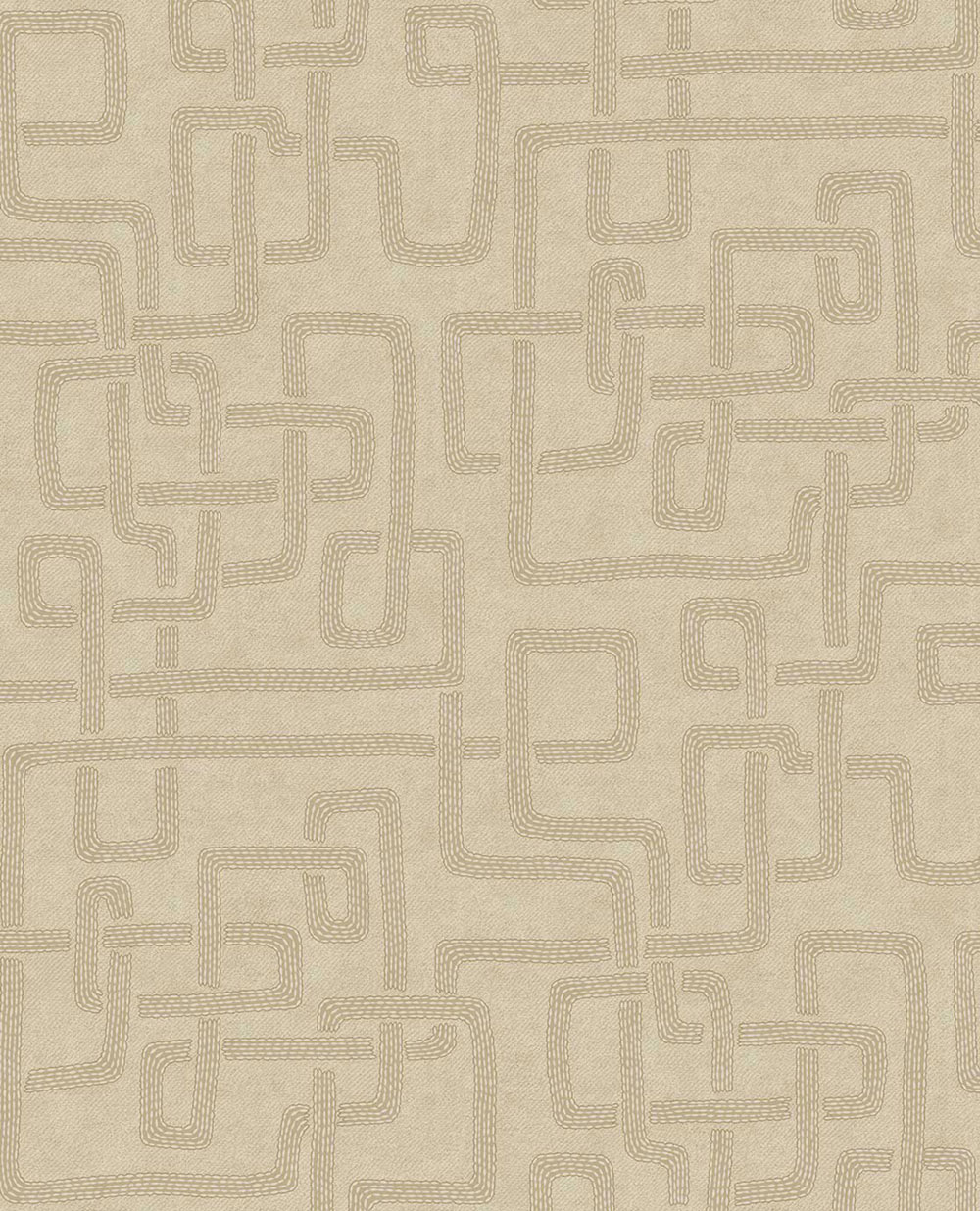 Vliestapete, beige,  Stoffimitat, 340230, Solange, Eijffinger