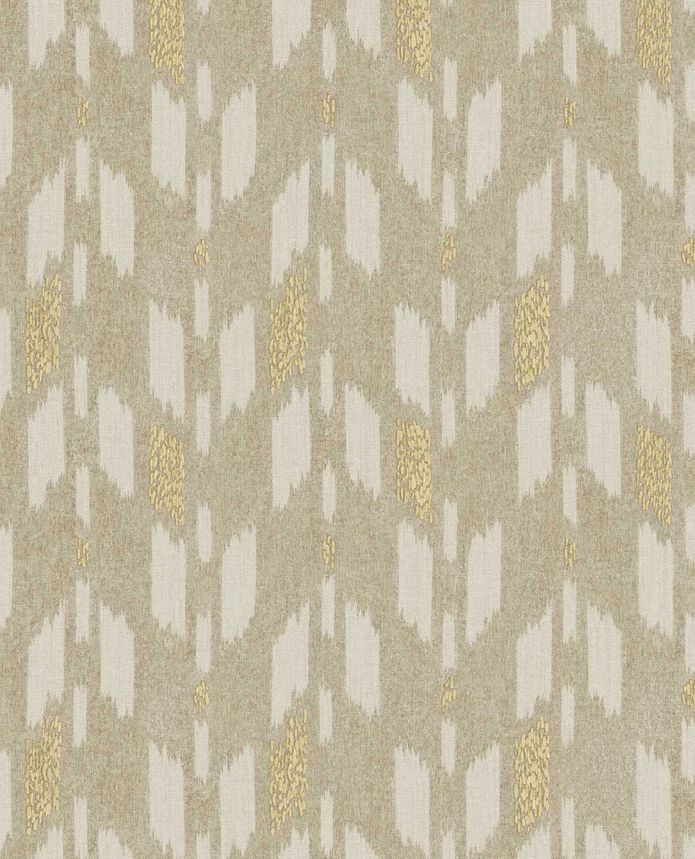 Vliestapete, beige,  Stoffimitat, 340240, Solange, Eijffinger