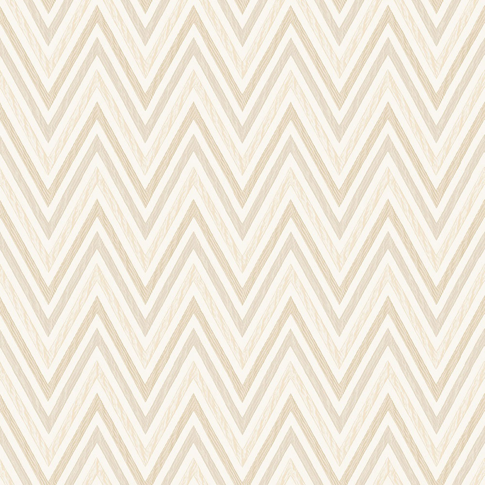 Geometrische Vliestapete, beige, Zickzack-Muster, 1509-2, Vera, AdaWall