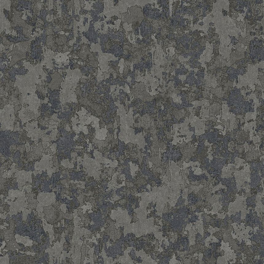 Vliestapete, schwarz-silber, Stuck, 1504-5, Vera, AdaWall