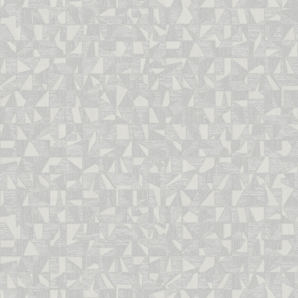 Geometrische Vliestapete, grau, 1512-2, Vera, AdaWall