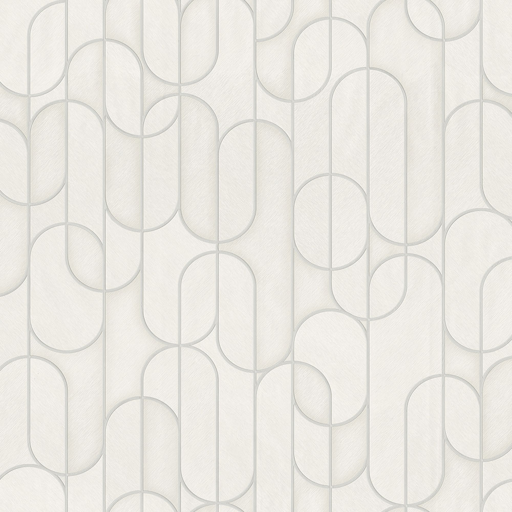 Geometrische Vliestapete, creme, 1514-1, Vera, AdaWall