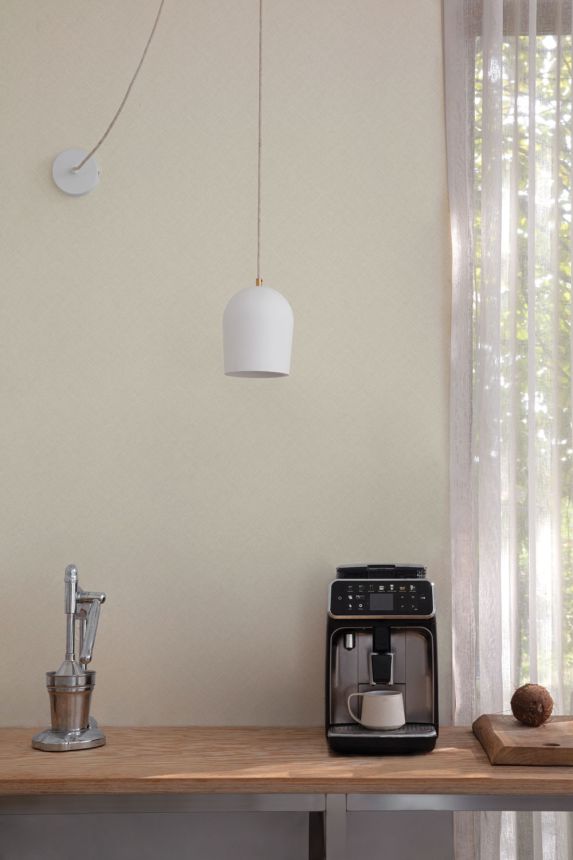 Beige Vliestapete, Stoffimitat, A70803, Vavex 2026