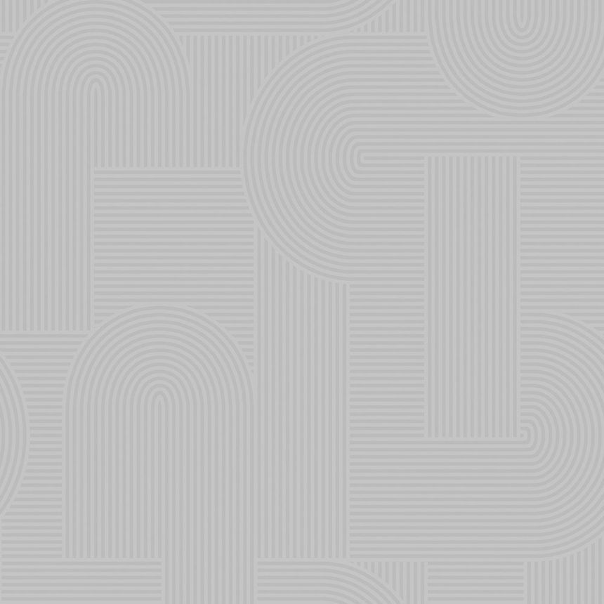 Graue geometrische Vliestapete, 121136, Vavex 2026