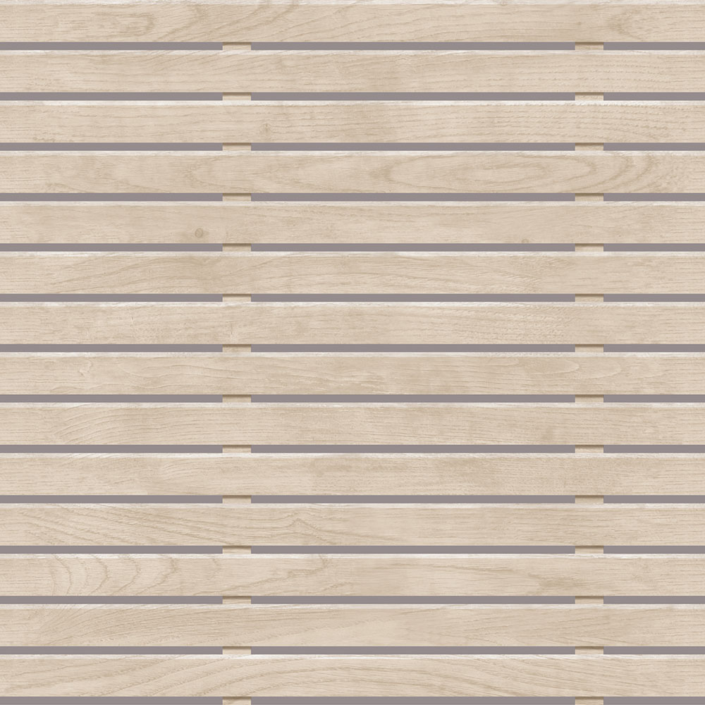 3D-Tapete in beiger Holzoptik mit Lamellen, M80607, Artifice, Ugépa