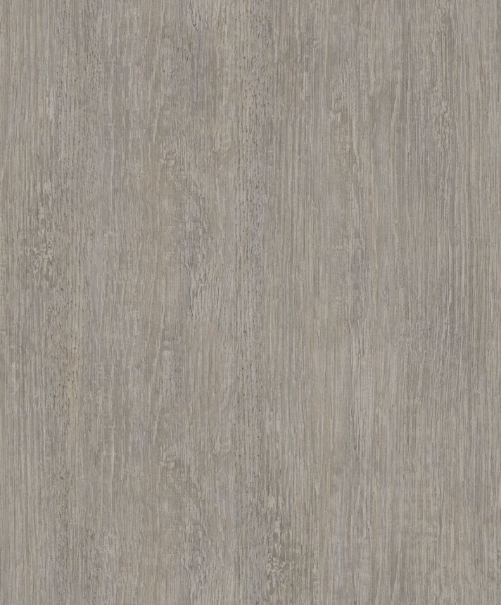 Tapete in grau-brauner Holzoptik, M76418, Brut, Ugépa