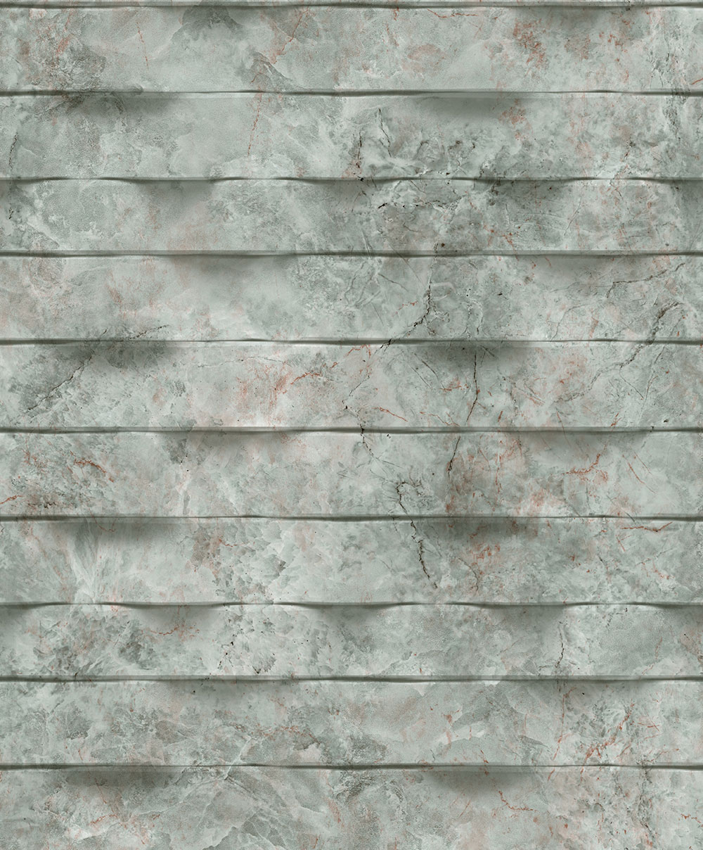 Vliestapete, grün 3D Marmorverkleidung, M79994D, Brut, Ugépa