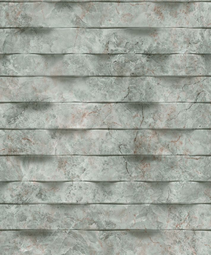Vliestapete, grün 3D Marmorverkleidung, M79994D, Brut, Ugépa