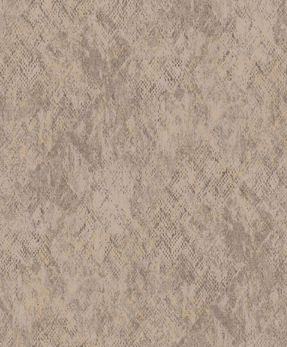 Vliestapete, braun, Schlangenhaut-Imitat, M33418, Nomade, Ugépa