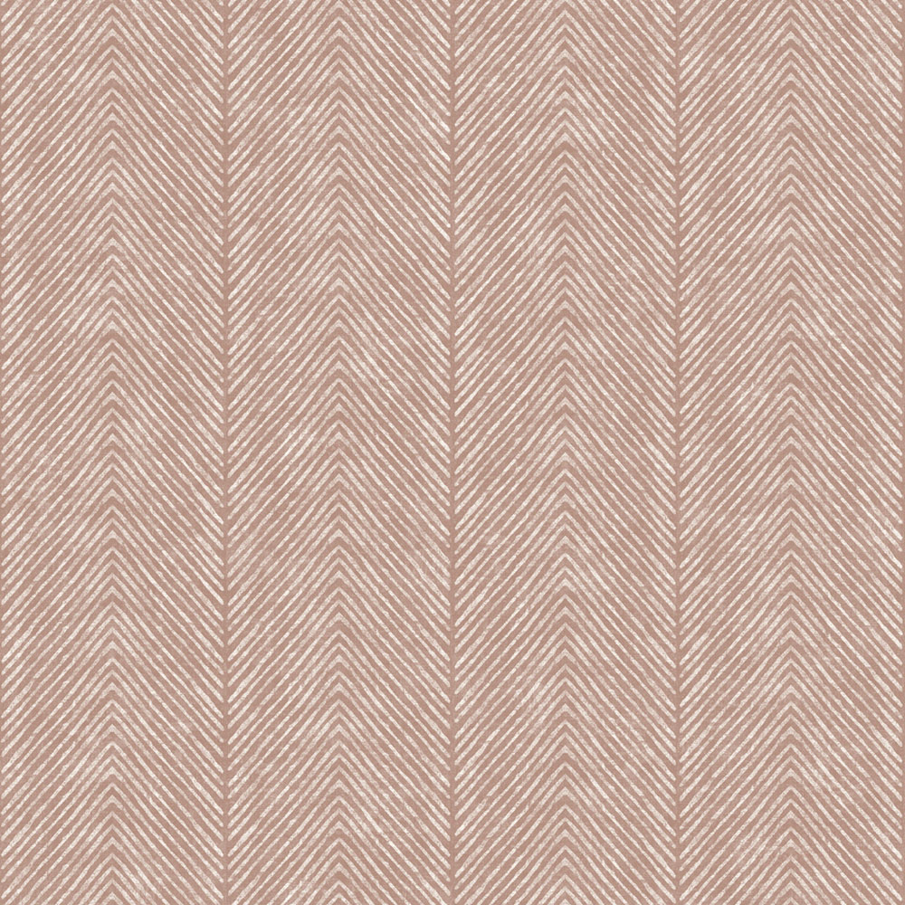 Vliestapete, braun, Streifen, Fischgrät, M69205, Nomade, Ugépa