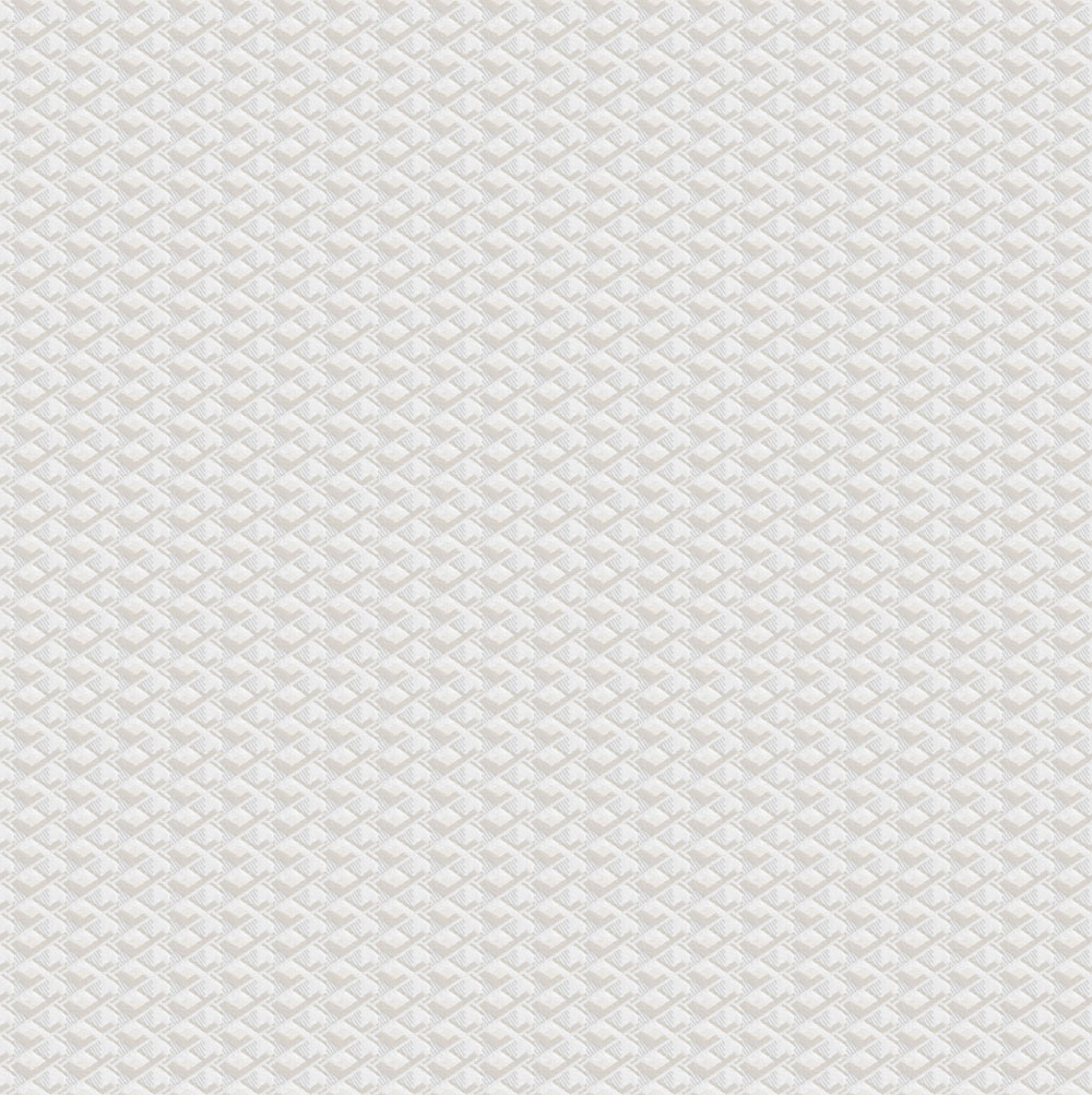 Luxuriöse geometrische Vliestapete, weiß-creme, Z15509, Mini Trend, Zambaiti Parati