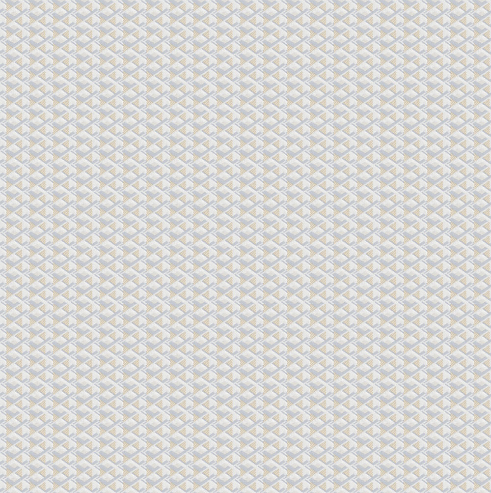 Luxuriöse geometrische Vliestapete, graubeige, Z15510, Mini Trend, Zambaiti Parati