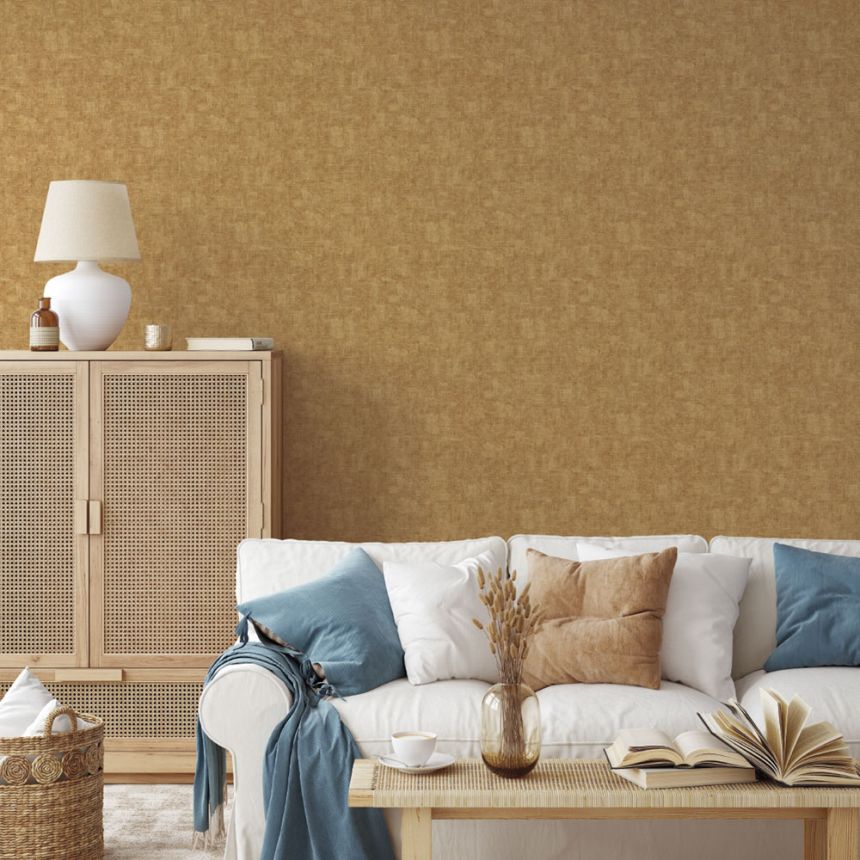 Luxus Vliestapete, grau-creme, Stoffimitat, Z15528, Mini Trend, Zambaiti Parati