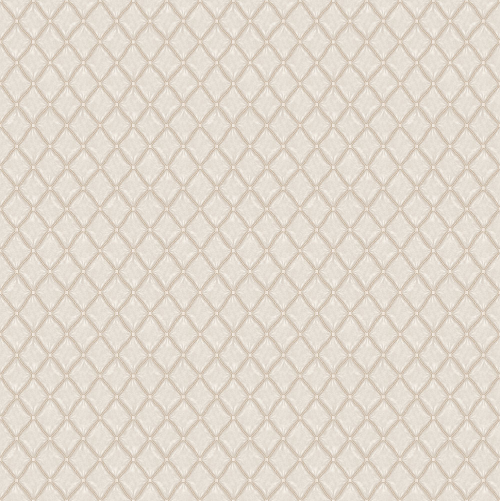 Luxuriöse geometrische Vliestapete, beige, Z15538, Mini Trend, Zambaiti Parati