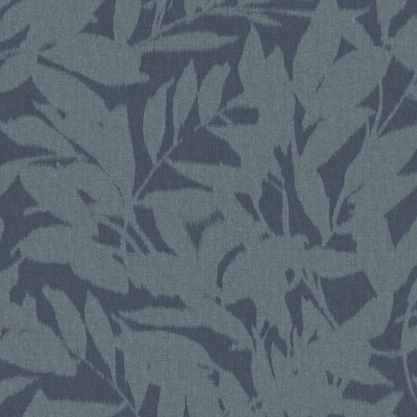 Vliestapete, blau, Blätter, 124147, Utopia, Graham Brown Premium