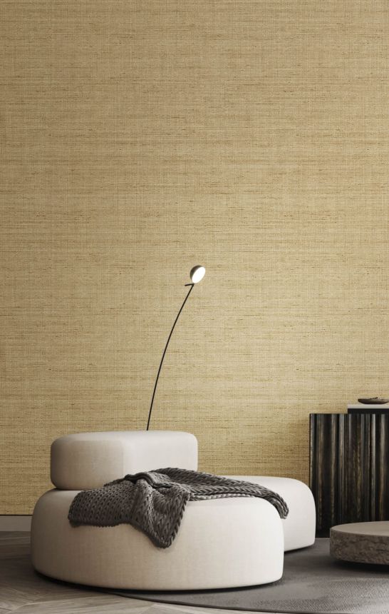 Vliestapete, braun, Stoffimitation, 42263, Aura, Cristiana Masi by Parato