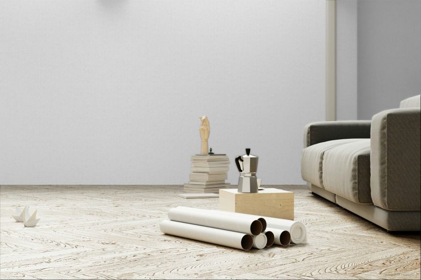 Vliestapete, creme, Struktur, 340330, Sensory Eijffinger