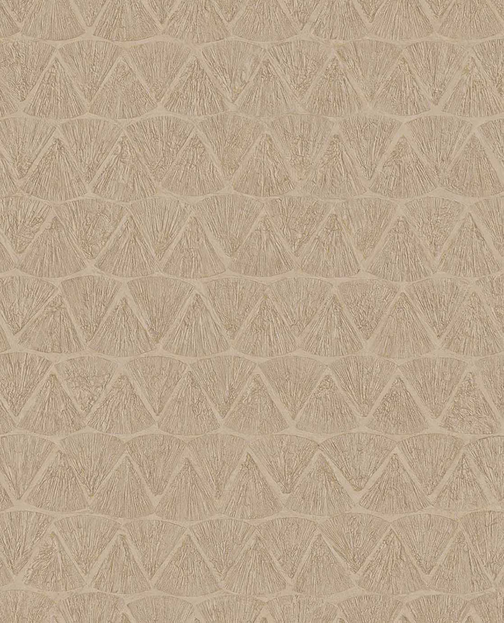 Geometrische Vliestapete, braun, 340343, Sensory Eijffinger
