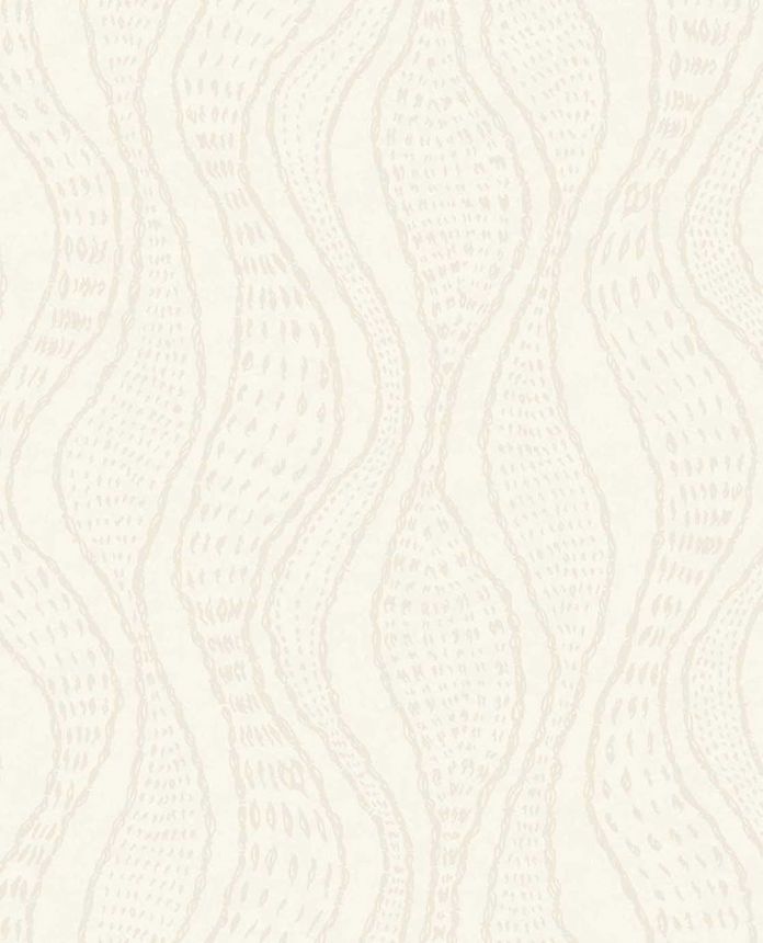 Geometrische Vliestapete, creme, 340352, Sensory Eijffinger