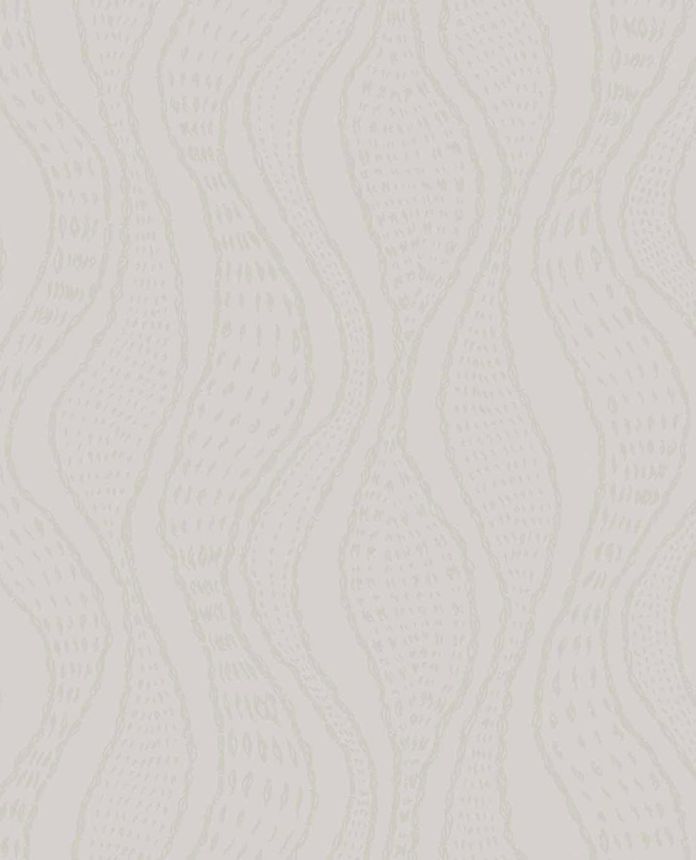 Geometrische Vliestapete, grau, 340353, Sensory Eijffinger