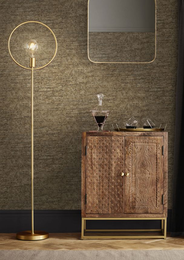 Tapete, braun-beige, Stein, 124132, Arboretum, Element, Graham Brown Premium