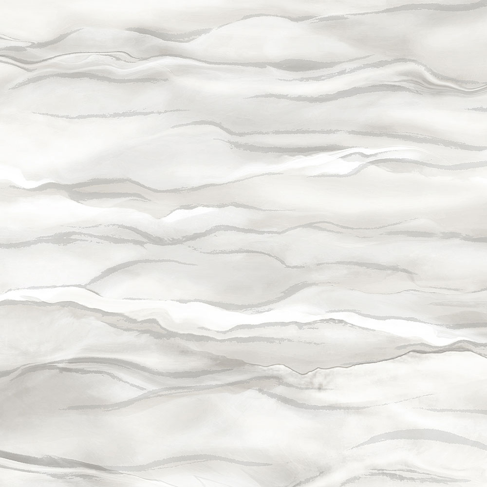Vliestapete, weiß-grau, Wellen, Marmor, SA524041, Santa Fe, Design ID