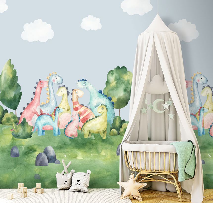 Kinderfototapete, Drachen, CW6003-2, Cute Walls, Decoprint