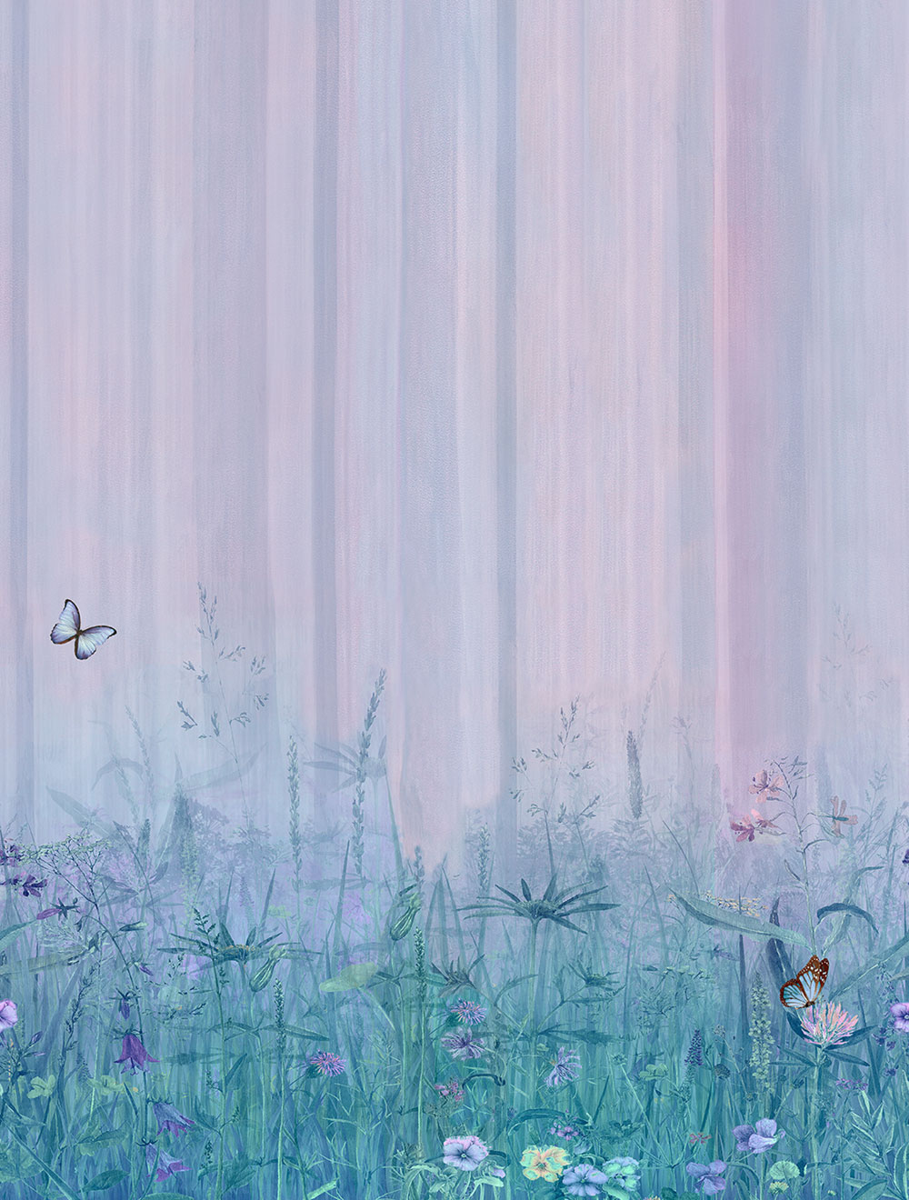Vlies-Fototapete, Blumen, Gras, CW6023-2, Cute Walls, Decoprint