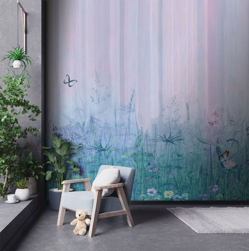 Vlies-Fototapete, Blumen, Gras, CW6023-2, Cute Walls, Decoprint