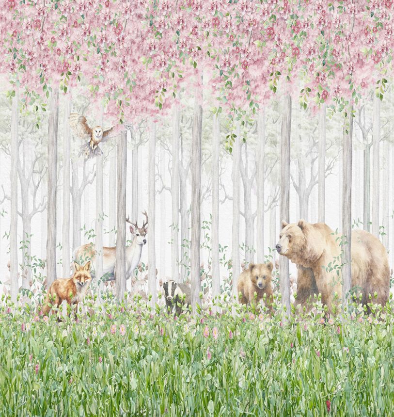 Vlies-Fototapete, Waldtiere, CW6045-1, Cute Walls, Decoprint