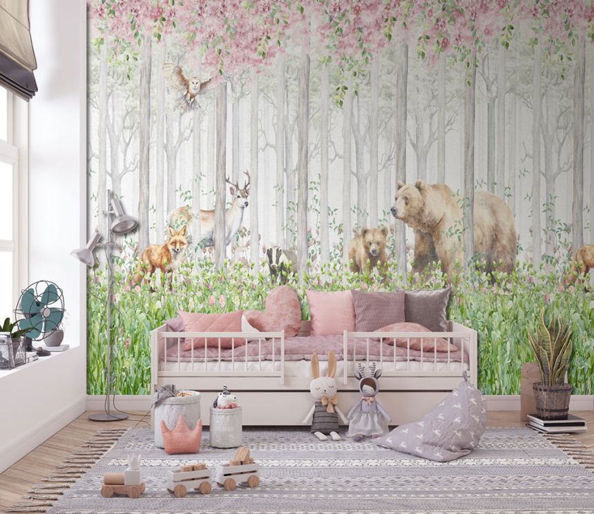 Vlies-Fototapete, Waldtiere, CW6045-1, Cute Walls, Decoprint