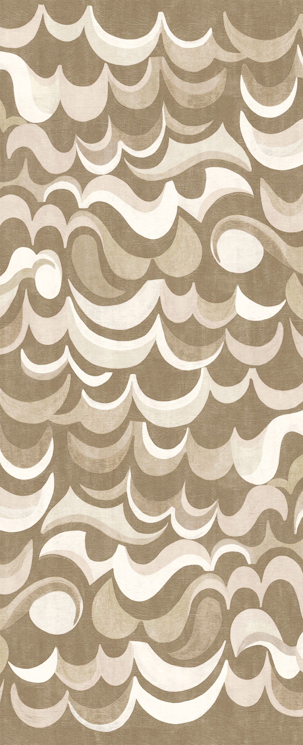 Vlies-Fototapete, braun-beige, Wellen, DGRHA1011-260, Rhapsody, Masureel
