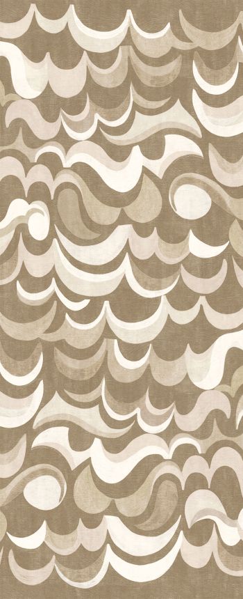 Vlies-Fototapete, braun-beige, Wellen, DGRHA1011-300, Rhapsody, Masureel
