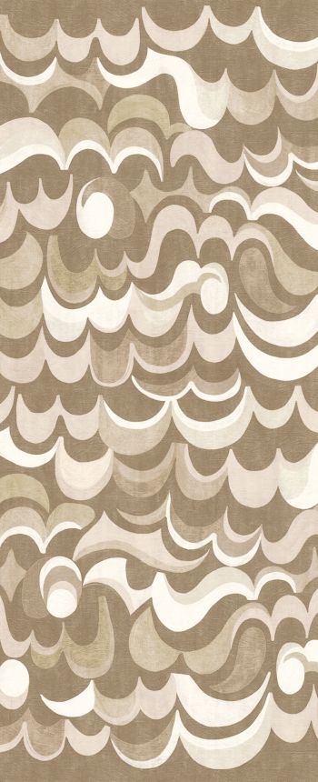 Vlies-Fototapete, braun-beige, Wellen, DGRHA1012-300, Rhapsody, Masureel