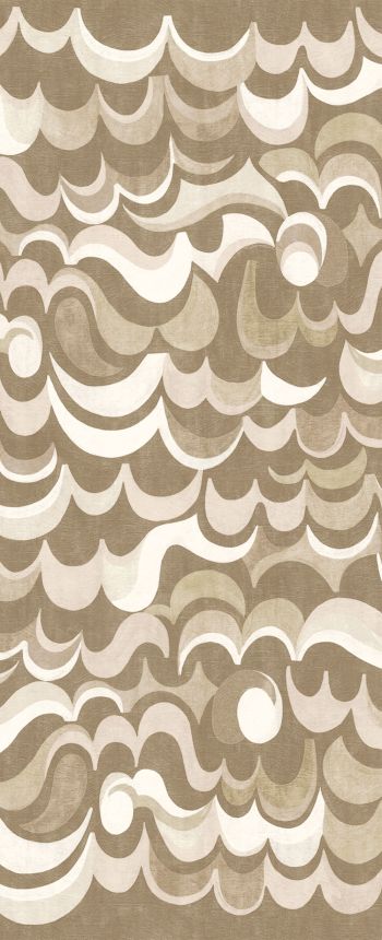 Vlies-Fototapete, braun-beige, Wellen, DGRHA1013-300, Rhapsody, Masureel