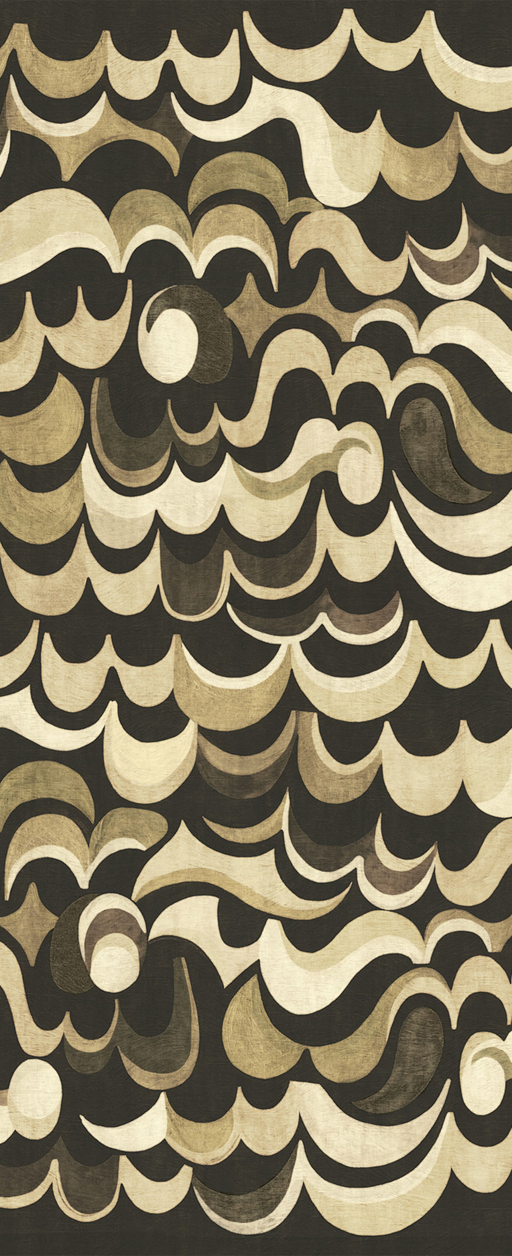 Vlies-Fototapete, braun, Wellen, DGRHA1022-260, Rhapsody, Masureel