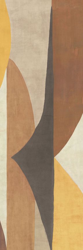 Geometrische Vlies-Fototapete, braun, DGAMA3012-300, Amani, Masureel