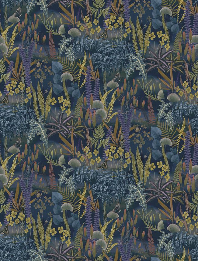 Vlies-Fototapete, blau, Blätter, FW4005-4, Feature Walls, Decoprint
