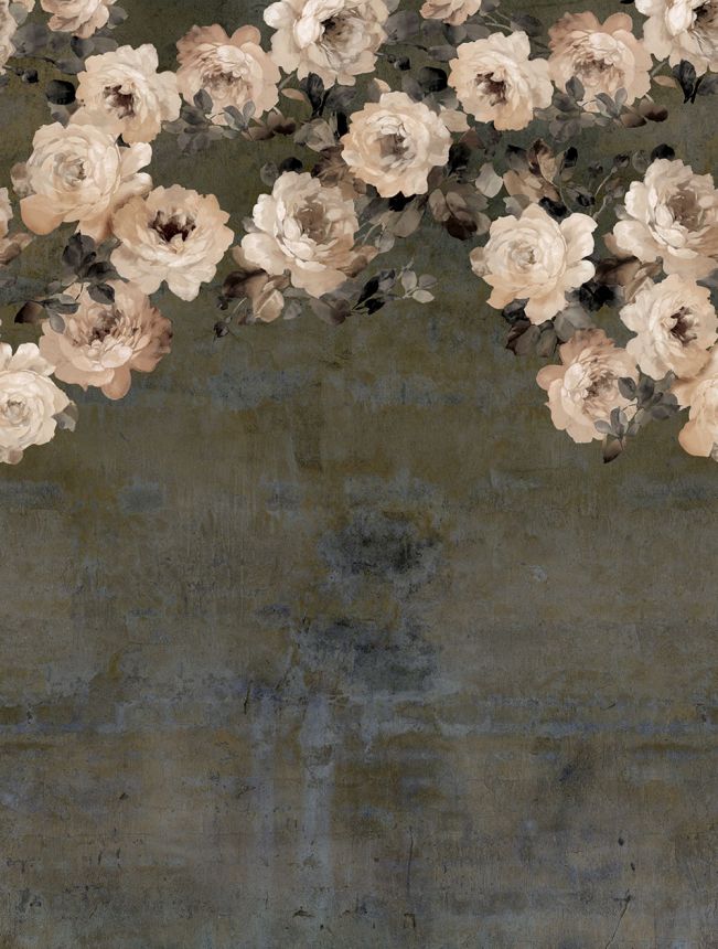 Vlies-Fototapete, braun, Blumen, FW4023-5, Feature Walls, Decoprint