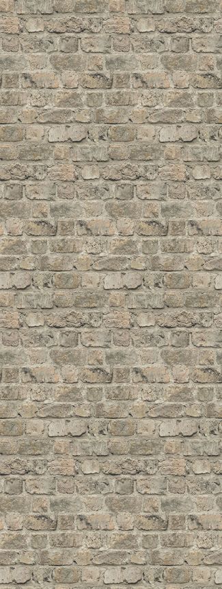Vlies-Fototapete, grau-beige, Ziegel, FW4055-3, Feature Walls, Decoprint