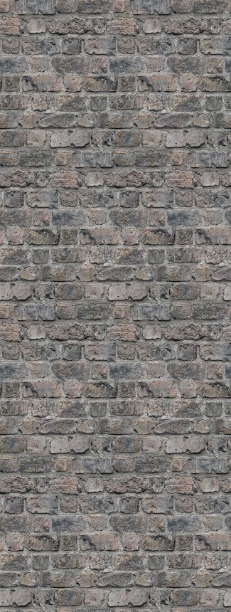 Vlies-Fototapete, grau, Ziegel, FW4055-6, Feature Walls, Decoprint