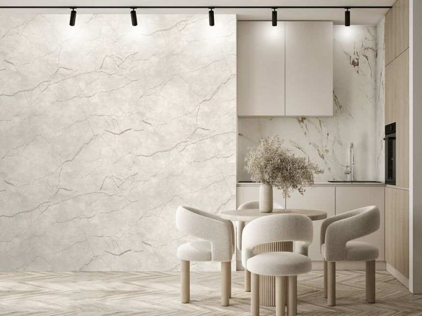 Vlies-Fototapete, grau-beige, Marmor, FW4060-1, Feature Walls, Decoprint