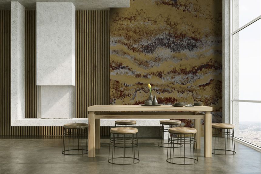 Vlies-Fototapete, braun, Stein, FW4049-1, Feature Walls, Decoprint